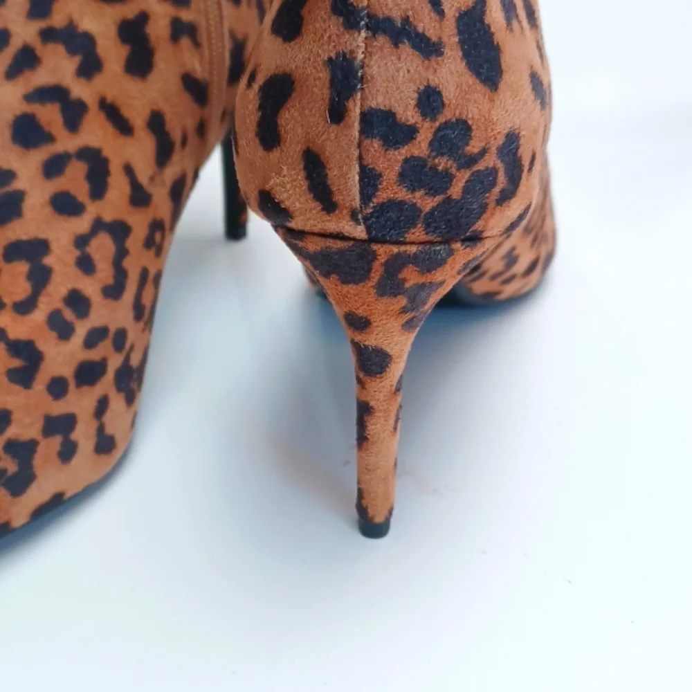 Animal print booties - Picture 10 of 13